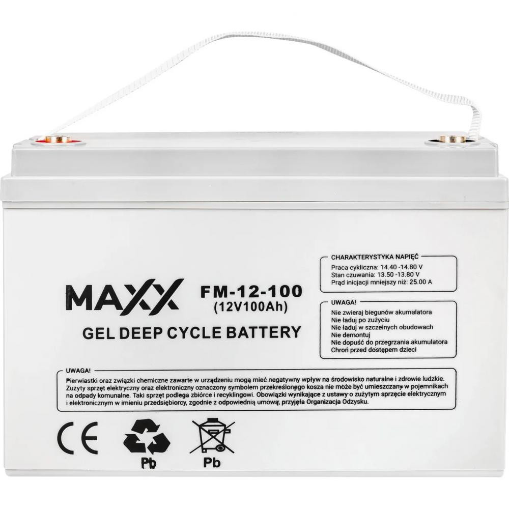 MAXX Battery 12-FM-100 12V 100Ah - зображення 1