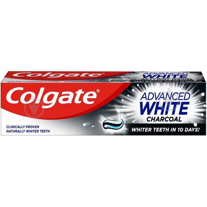 Colgate Зубная паста  Advanced White Charcoal 100 мл - зображення 1