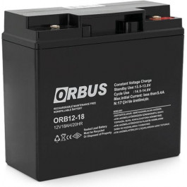   ORBUS ORB1218 AGM 12V 18 Ah