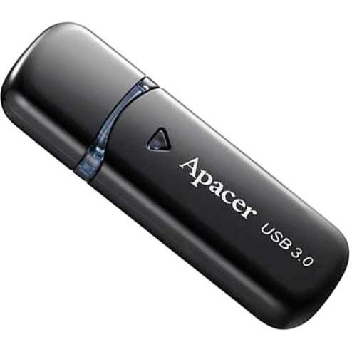 Apacer 16 GB AH355 USB 3.0 Black (AP16GAH355B-1) - зображення 1