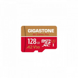   Gigastone 128 GB CAMERA PRO A2 V30 128GB + Adapter (GS-MSD-128GB-4M-1PK)