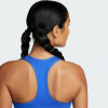 Nike Спортивний топ для залу, для фітнесу, для тренувань жіночий  W Nk Swsh Med Spt Bra DX6821-405 L Блак - зображення 5