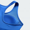 Nike Спортивний топ для залу, для фітнесу, для тренувань жіночий  W Nk Swsh Med Spt Bra DX6821-405 L Блак - зображення 6