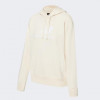 New Balance Молочна жіноча кофта  Essentials Stacked Logo PO Hoodie nblWT31533TCM - зображення 6