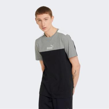 PUMA Чорна чоловіча футболка  ESS+ Block Tee 847426/01 - зображення 1