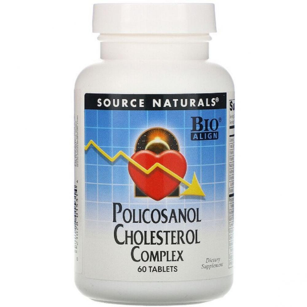 Source Naturals Policosanol Complex 60 таблеток - зображення 1