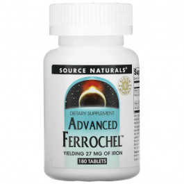   Source Naturals Advanced Ferrochel 180 таблеток