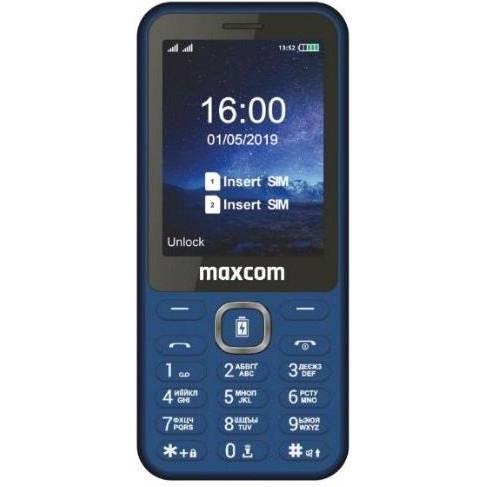 Maxcom MM814 Type-C Blue (5908235977737) - зображення 1