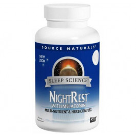   Source Naturals NightRest 50 tabs Комплекс для нормалізації сну