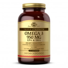   Solgar Витамины Triple Strength Omega-3 950 100гелкапс (36313020)