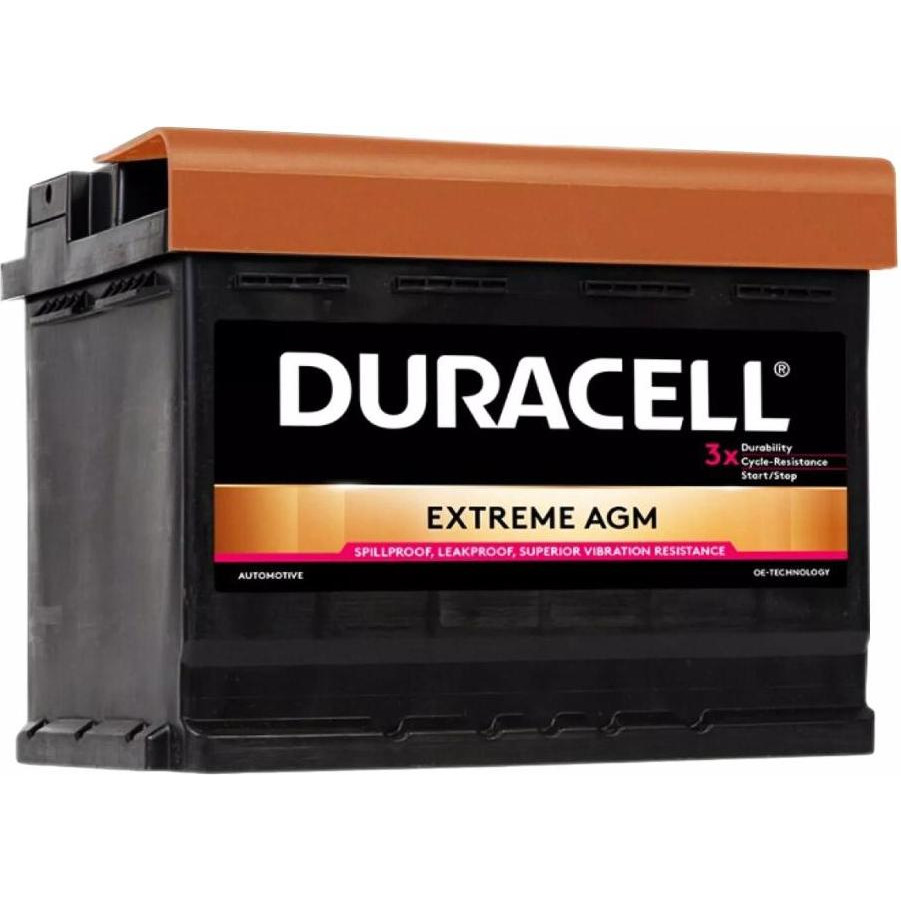 Duracell 6СТ-60 АзЕ Extreme AGM (DE60AGM) - зображення 1