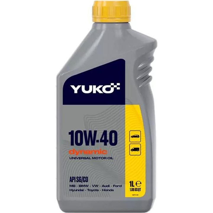 Yuko DYNAMIC 10W-40 1л - зображення 1