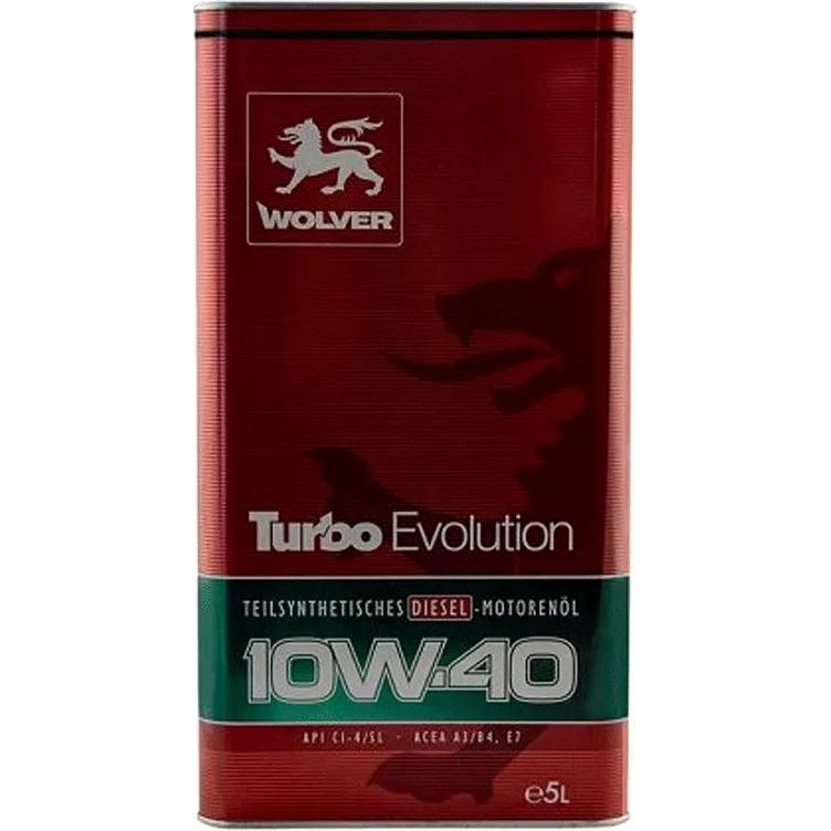 Wolver Turbo Evolution 10W-40 5л - зображення 1