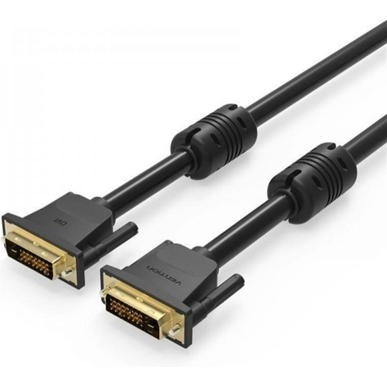 Vention DVI-D to DVI-D 1.5m Black (EAABG) - зображення 1