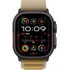 Apple Watch Ultra 2 GPS + Cellular 49mm Black Titan. Case w. Tan Alpine Loop - Medium (MYTF3+MYQ13) - зображення 2