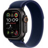 Apple Watch Ultra 2 GPS + Cellular 49mm Black Titan. Case w. Blue Trail Loop - M/L (MYTJ3+MYQ83) - зображення 1