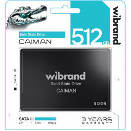   Wibrand Caiman 512GB 2.5 (WI2.5SSD/CA512GBST)