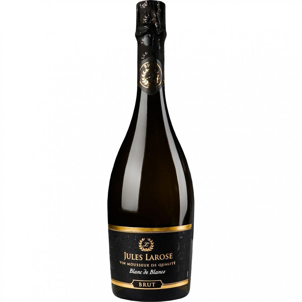 Jules Larose Вино ігристе  Blanc de Blancs Brut, 0,75 л (3500610096082) - зображення 1