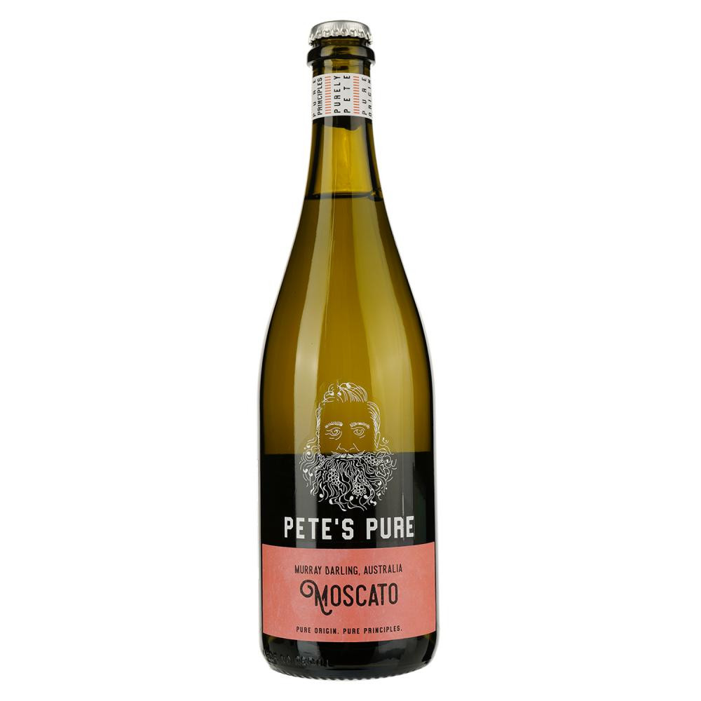 Pete s Pure Вино ігристе Pete`s Pure Moscato Pete`s Pure Pure, біле, 0,75 л (9352420000278) - зображення 1