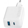 Anker PowerPort 312 20W PD3.0, PIQ3.0, QC3.0 White + Type-C to Type-C (B2348G21) - зображення 3