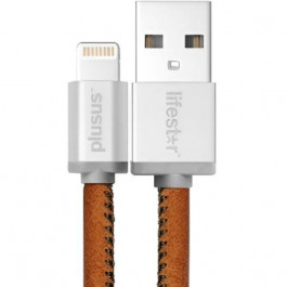   PlusUs Lightning to USB Cable LifeStar Vintage Tan 25 cm (LST2001025)