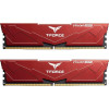 TEAM 32 GB (2x16GB) DDR5 6000MHz T-Force Vulcan Red (FLRD532G6000HC38GDC01) - зображення 1