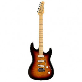   Godin Progression Vintage Burst Flame