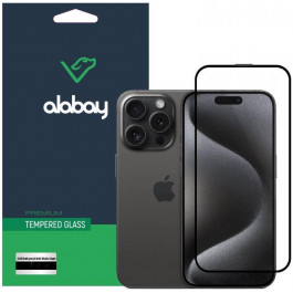   Alabay Захисне скло Antistatic Glass for iPhone 16 Pro Max Black