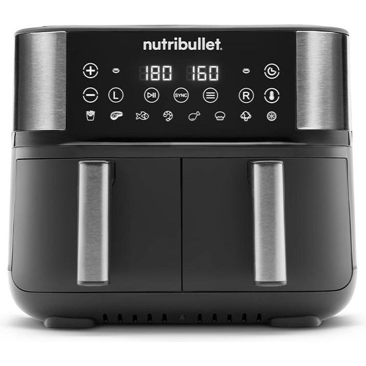 Nutribullet Twin Drawer Air Fryer NBA081B - зображення 1