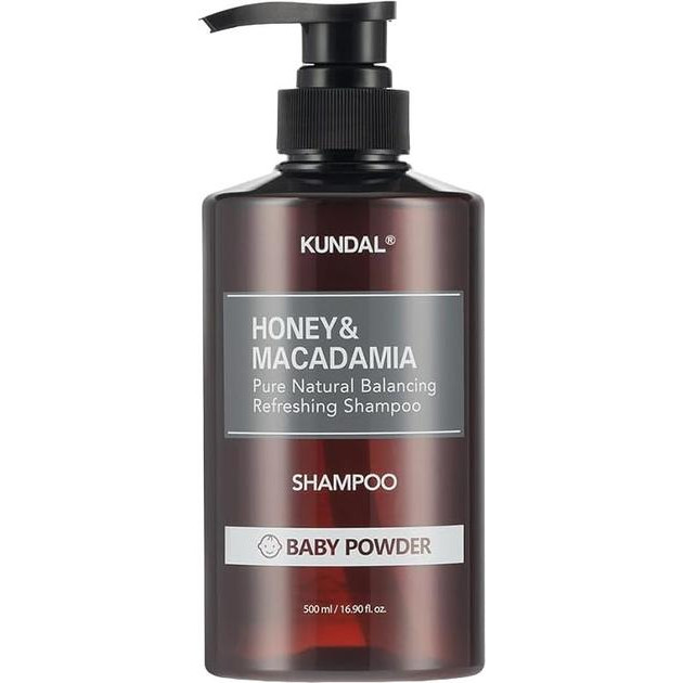 KUNDAL Шампунь для волосся  Honey & Macadamia Shampoo Baby Powder з ароматом дитячої присипки натуральний 5 - зображення 1