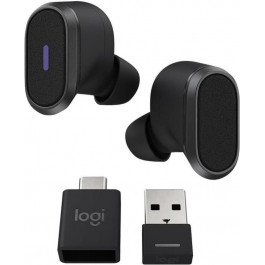   Logitech Zone True Wireless Graphite (985-001082)