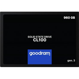   GOODRAM CL100 GEN.3 960 GB (SSDPR-CL100-960-G3)