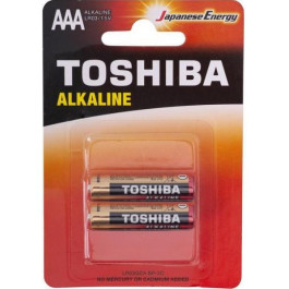   Toshiba AAA bat Alkaline 2шт Economy (00159939)