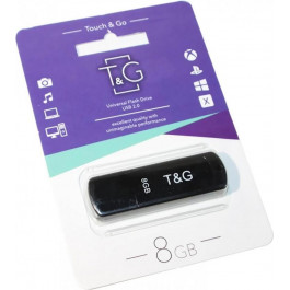   T&G 8 GB 011 Classil Series USB 2.0 Black (TG011-8GBBK)