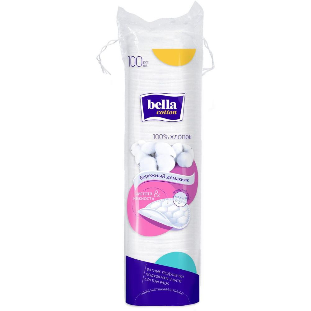 Bella Подушечки ватные  Cotton круглые 100шт (5900516400491) - зображення 1