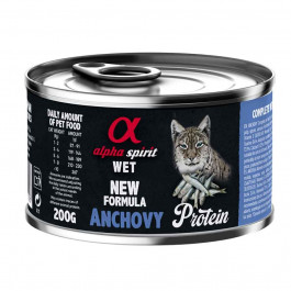   Alpha Spirit Anchovy for Adult Cats 200 г (as311223)