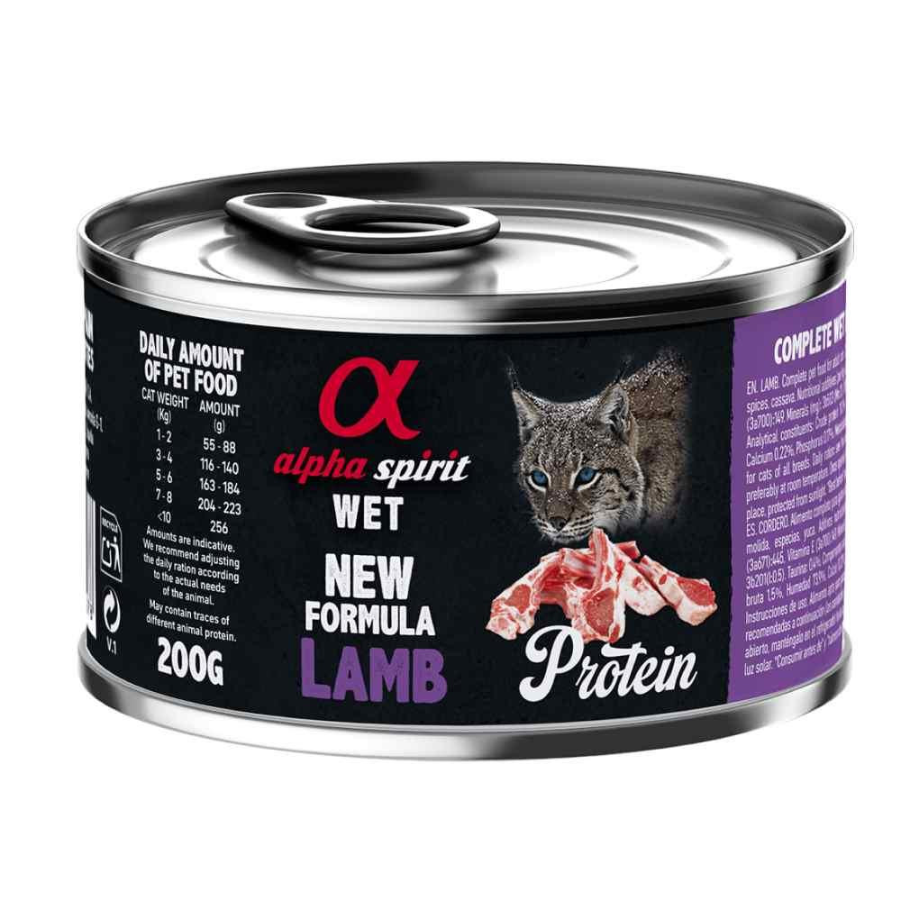 Alpha Spirit Lamb for Adult Cats 200 г (as311278) - зображення 1