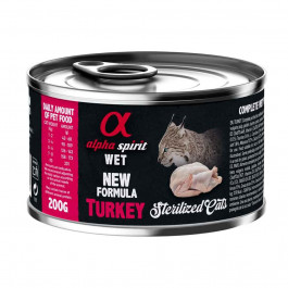   Alpha Spirit Turkey Adult Cat 200 г (as311162)