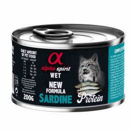   Alpha Spirit Sardine for Adult Cats 200 гр (as311230)