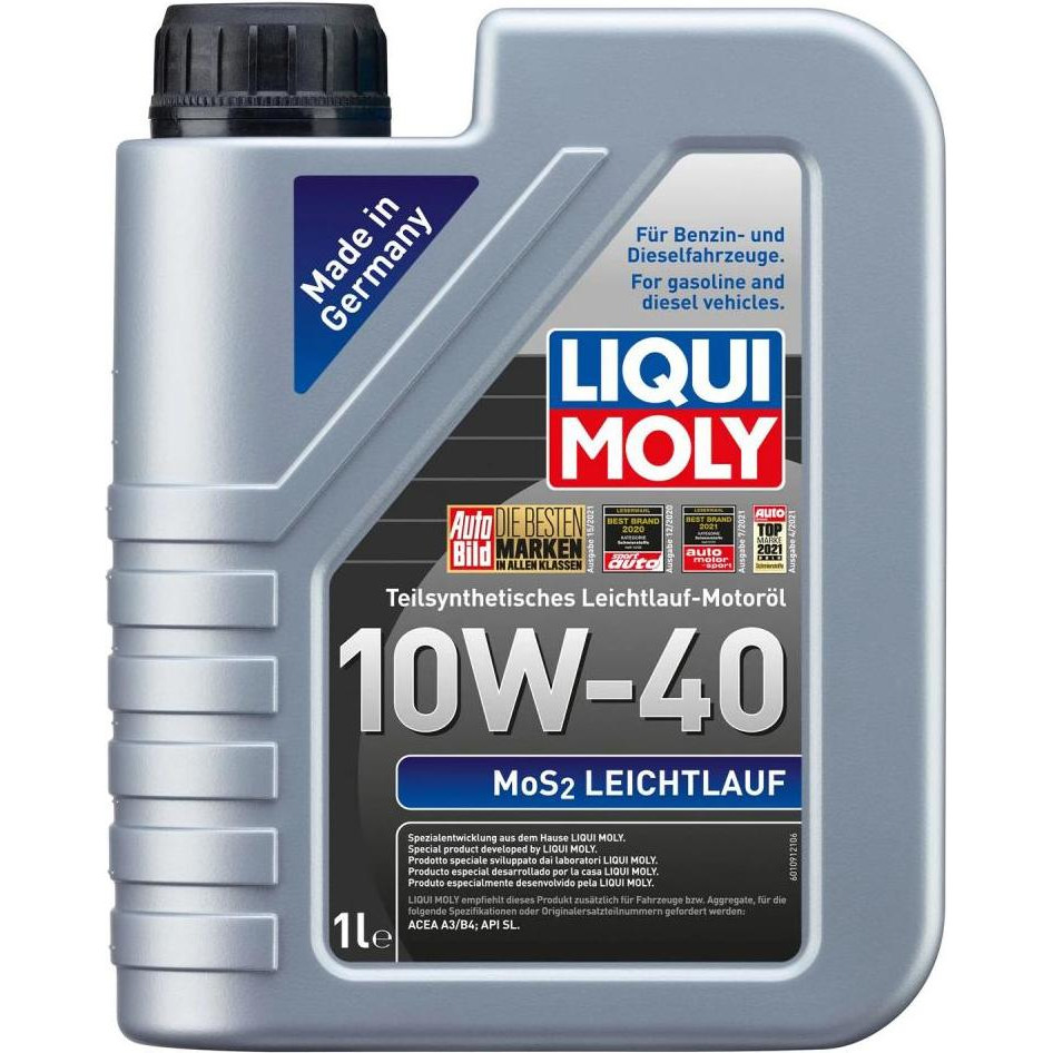 Liqui Moly MoS2 Leichtlauf 10W-40 1л - зображення 1