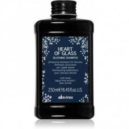   Davines Heart of Glass Silkening Shampoo делікатний очищуючий шампунь для освітленого волосся 250 мл