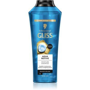 Schwarzkopf Gliss Aqua Revive шампунь для нормального та сухого волосся 400 мл - зображення 1