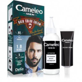   Delia Cosmetics Cameleo Men фарба для волосся відтінок 1.0 Black 30 мл