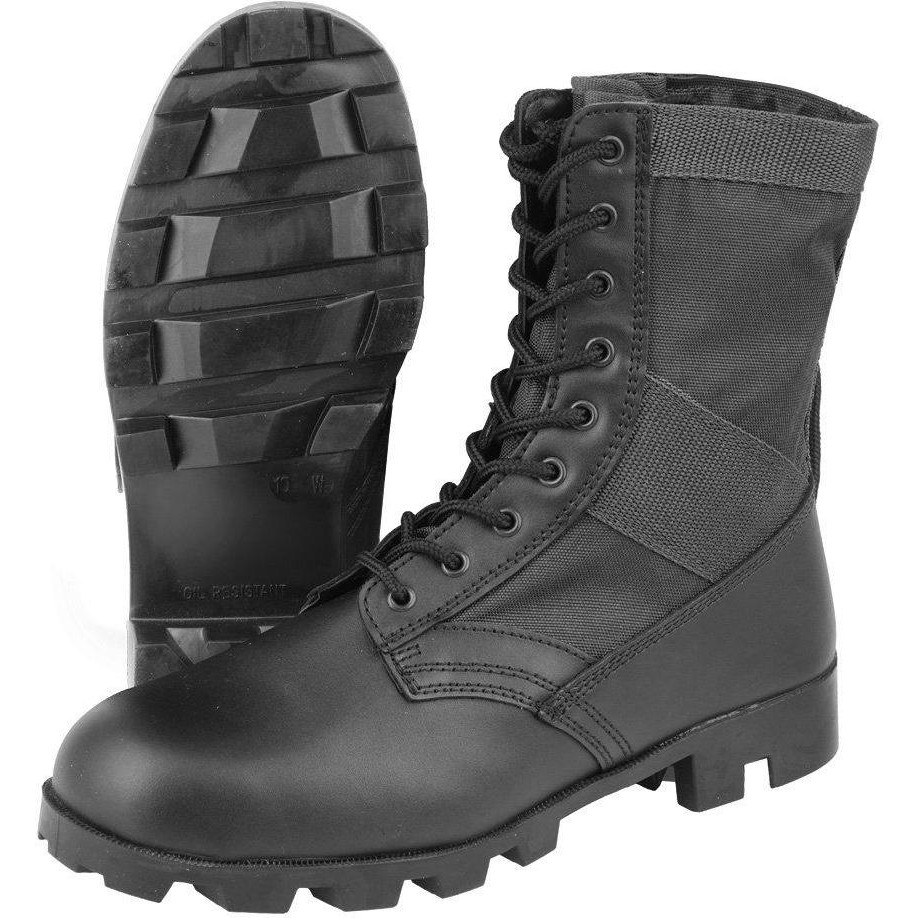 Mil-Tec US Jungle Panama Tropical Boots Black (12826002) - зображення 1