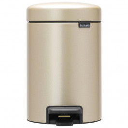 Brabantia Ведро для мусора Pedal Bin NewIcon 3 л Champagne (304408)