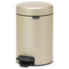 Brabantia Ведро для мусора Pedal Bin NewIcon 3 л Champagne (304408) - зображення 2