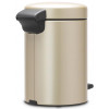 Brabantia Ведро для мусора Pedal Bin NewIcon 3 л Champagne (304408) - зображення 4