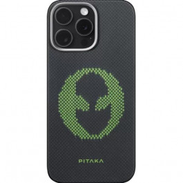   Pitaka Tactile Woven Case Aries Alien for iPhone 16 Pro (KI1601AL)