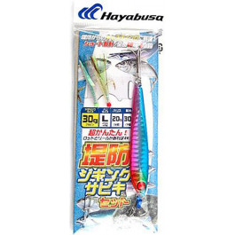   Hayabusa Оснастка с мушками и пилькером HA280 / 30g / 1pcs