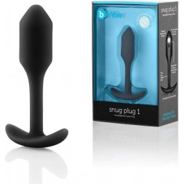   B-Vibe Snug Plug 1 чорна, 8.6 х 2.2 см (BV-007 BLK)